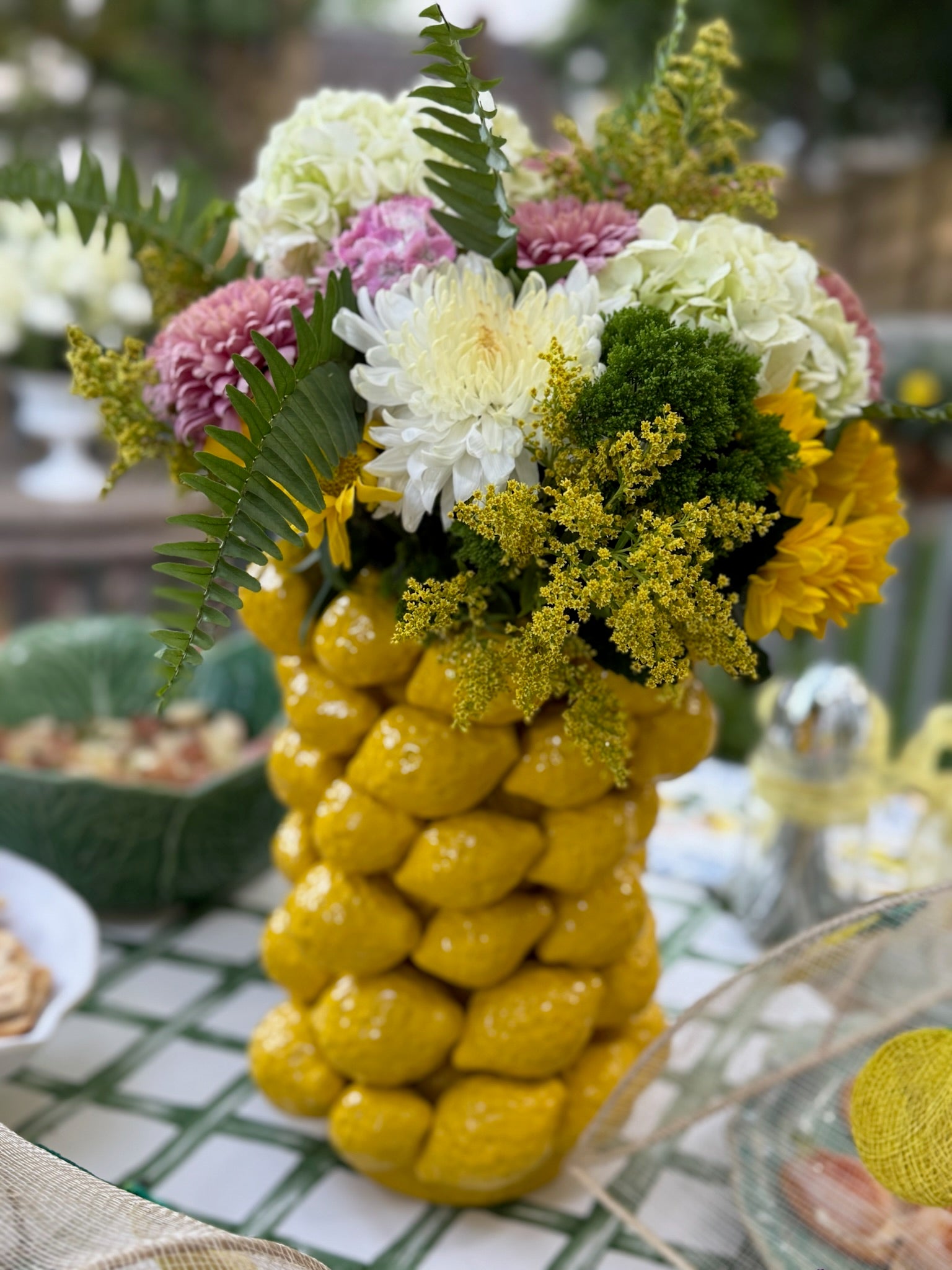 Capri Lemon Vase