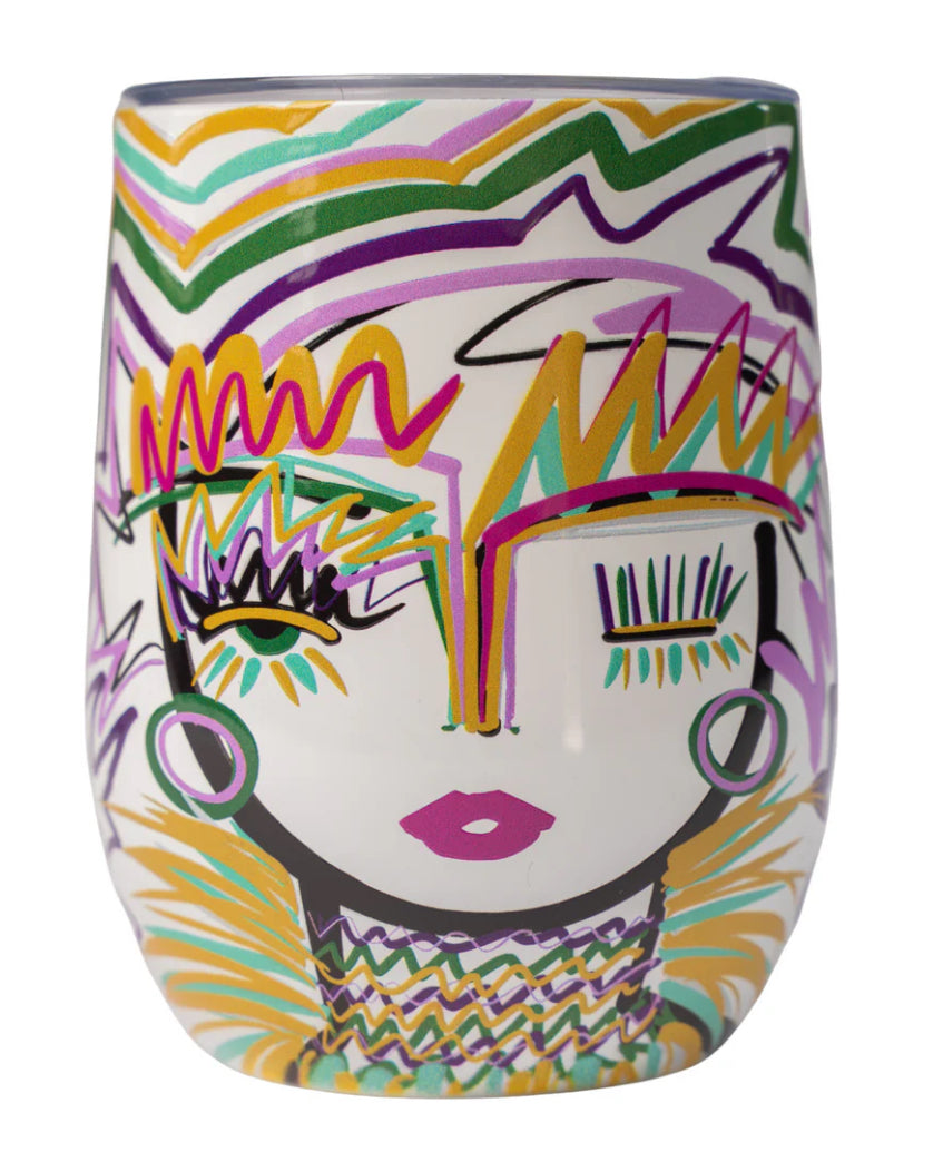 Windy O’Connor Pour Me Something Chica - Wine Tumbler