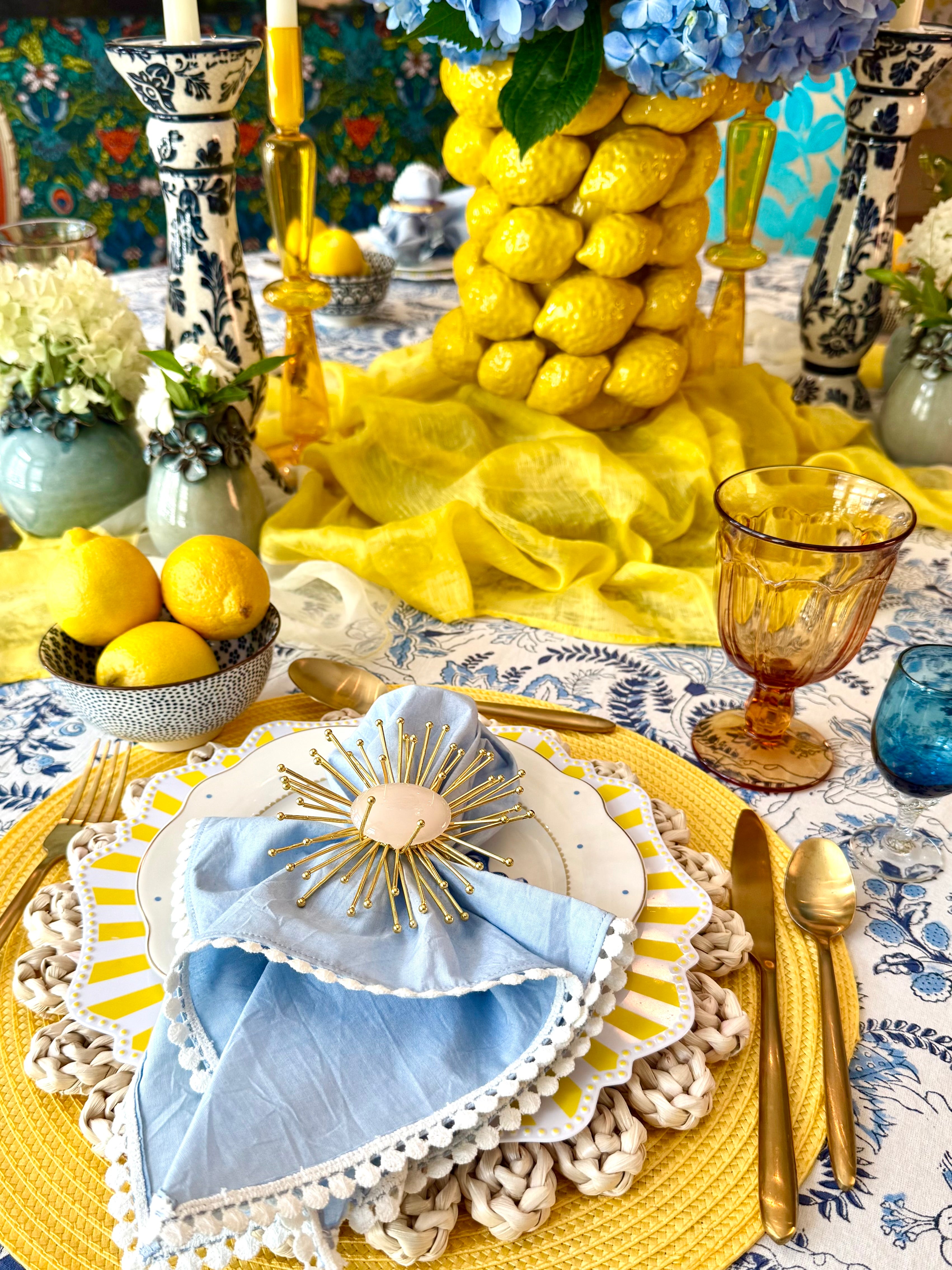 Capri Lemon Vase