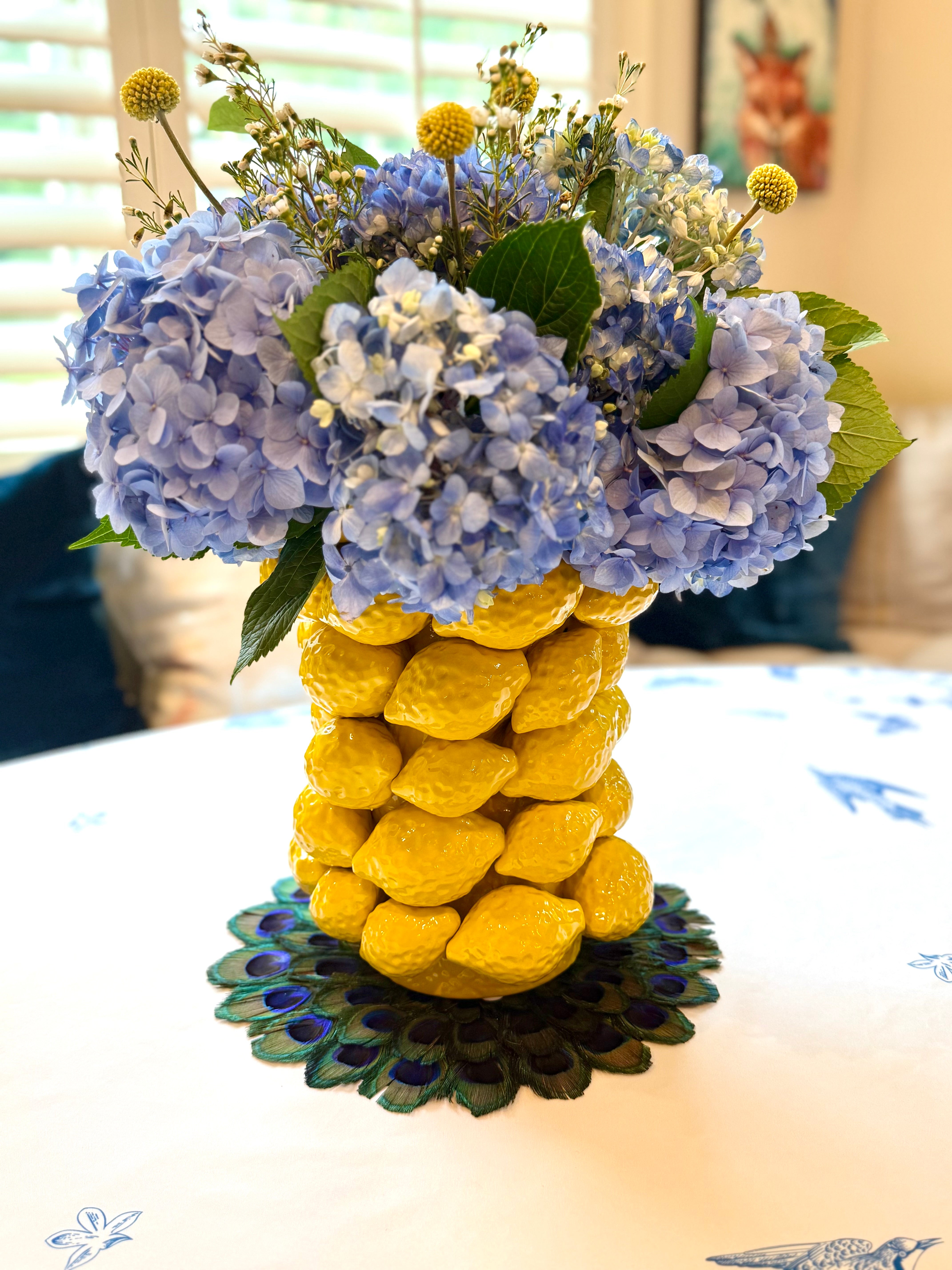 Capri Lemon Vase