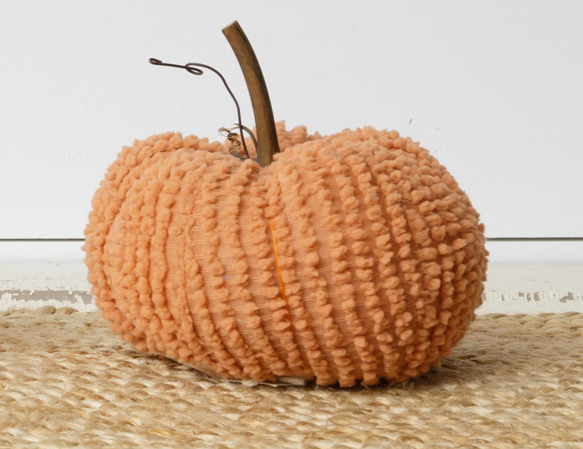Fun and Festive Orange Fabric Pumpkin
