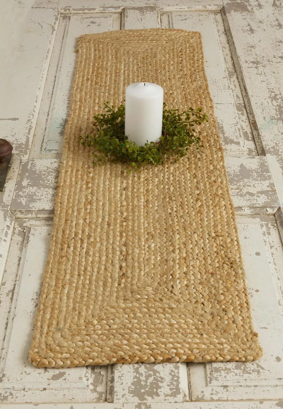 Woven Jute Table Runner