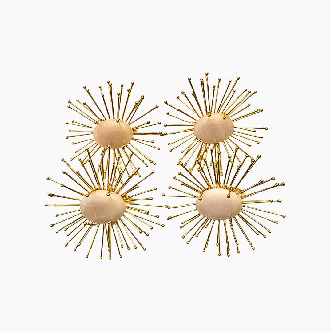 Sunburst Napkin Rings ( set of 4 )